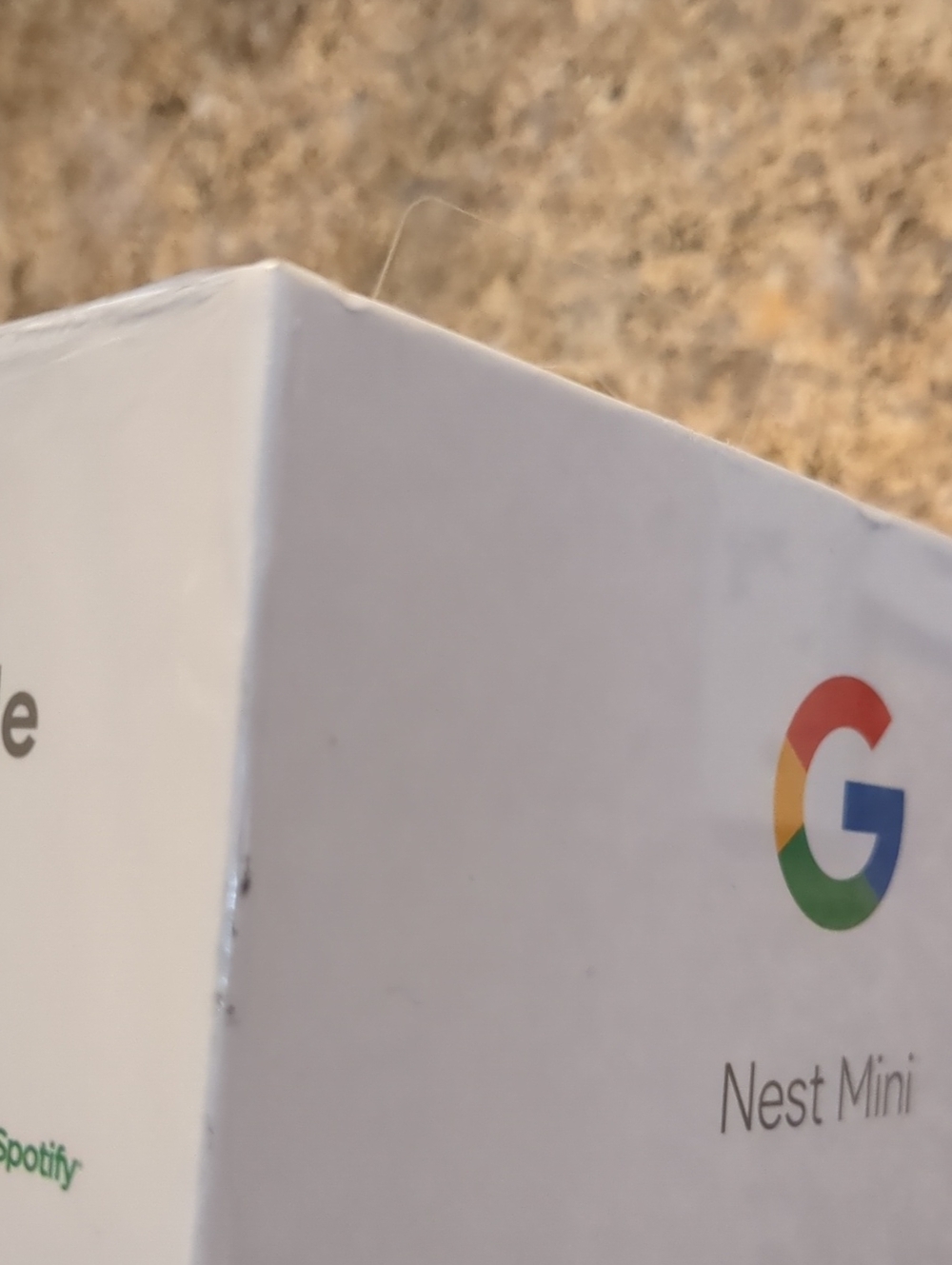 NIB Google Nest Mini 2nd Generation (Chalk) - Sealed Box - Picture 10 of 13